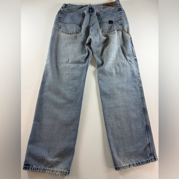 POLO JEANS COMPANY Vintage Y2K 5 Pkt Carpenter Pants 33x32 - Picture 3 of 9